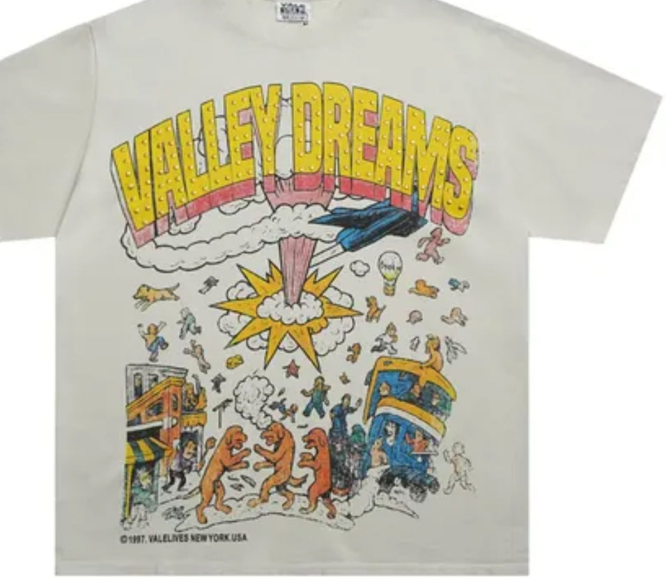 Valley dreams t-shirt ‘world tour’☑️