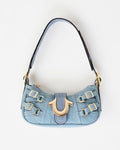 True Religion Buckle Horseshoe Handbag
