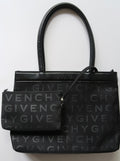 Givenchy Black Large Tote Bag with Matching Zip Pouch
