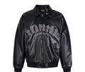TRAPSTAR BOMBER LEATHER JACKET