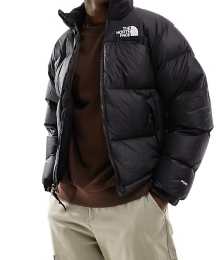 The North Face Men's Puffer Jacket 700 Down Black,