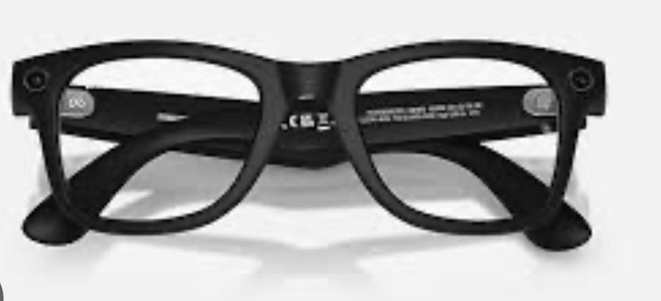 RAY-BAN Meta Wayfarer Smart Glasses—F Black/L Clear RW4012 GEN 2☑️