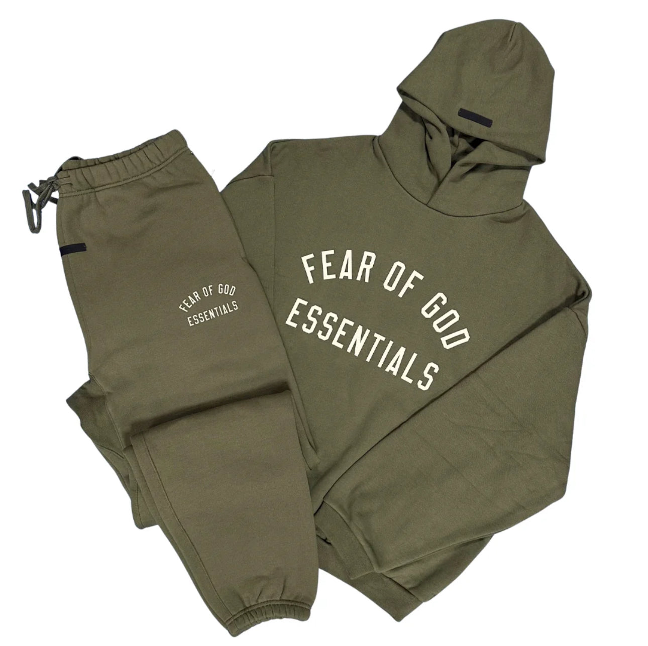 FEAR OF GOD ESSENTIALS LIGHT HEATHER  TRACKSUIT (FW24)