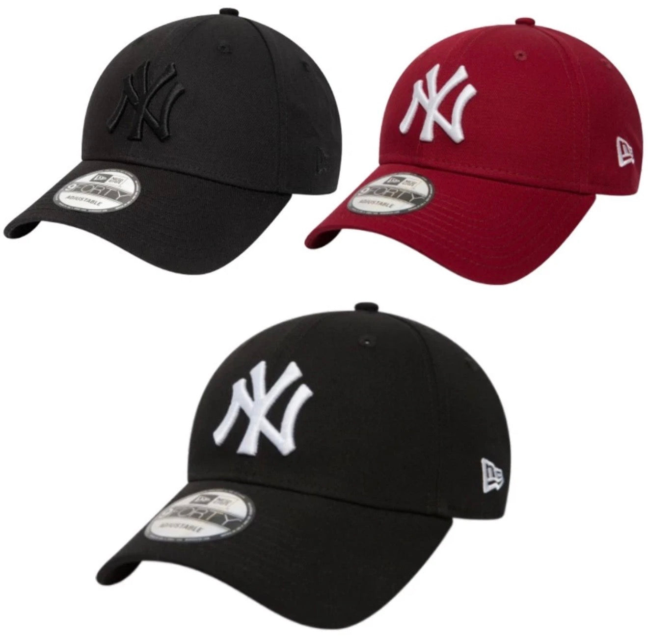 New Era Baseball Cap New York  Yankees League Basic Adjustable 9Forty Cap