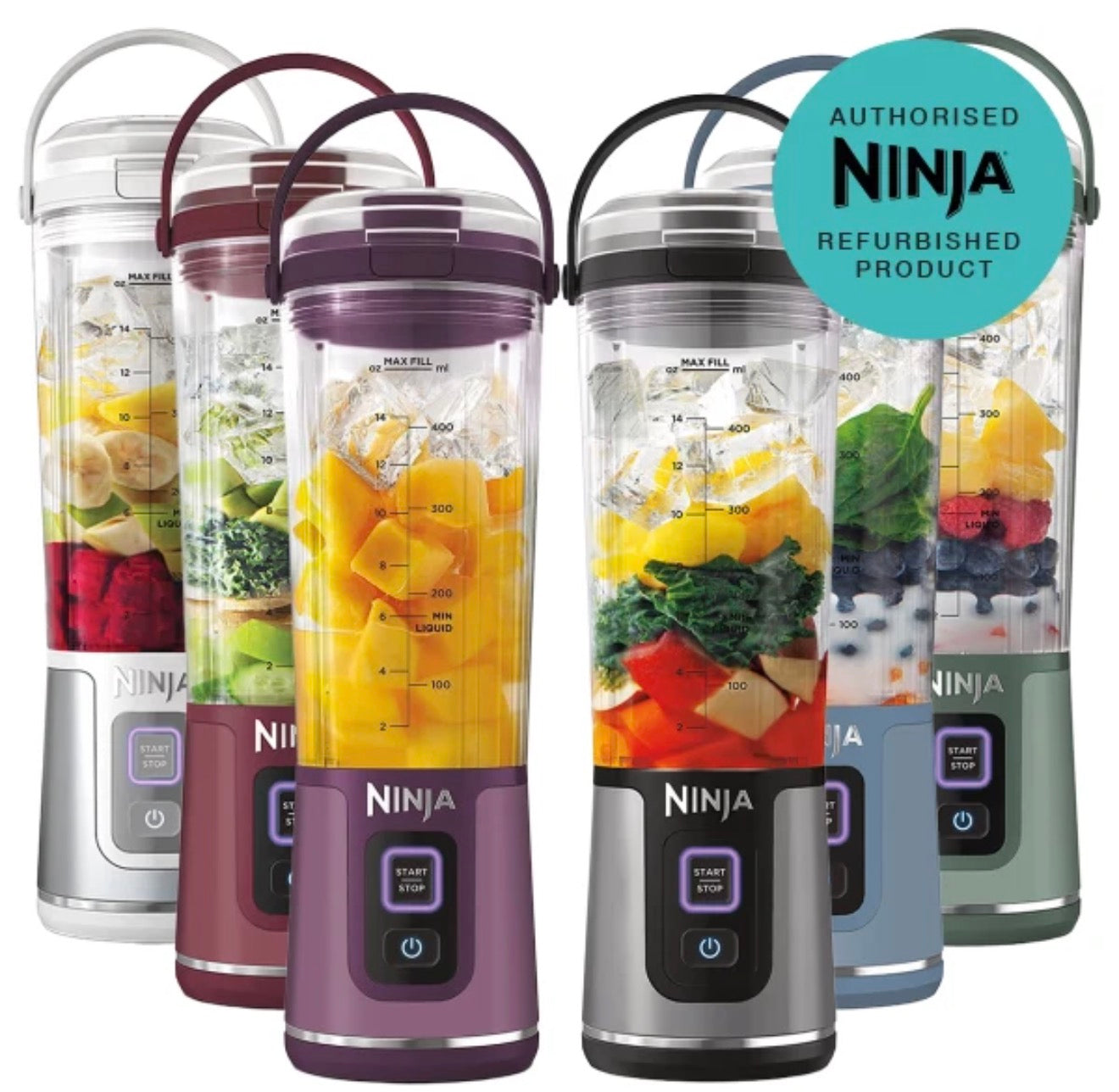 Ninja Blast Cordless Portable Blender – Multiple Colours - [BC151UKREF]