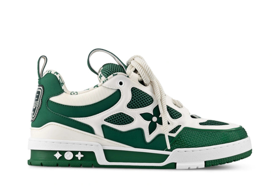 Louis Vuitton Skate Trainer Green LV☑️