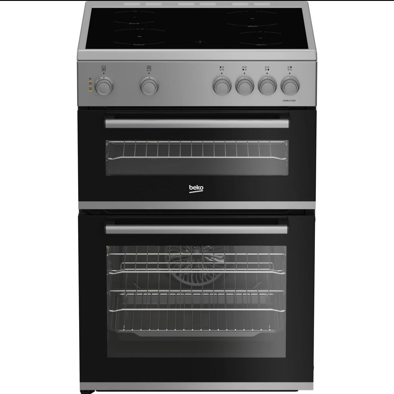 Beko FDC6701S AeroPerfect™ 60cm Free Standing Electric Cooker with Ceramic Hob