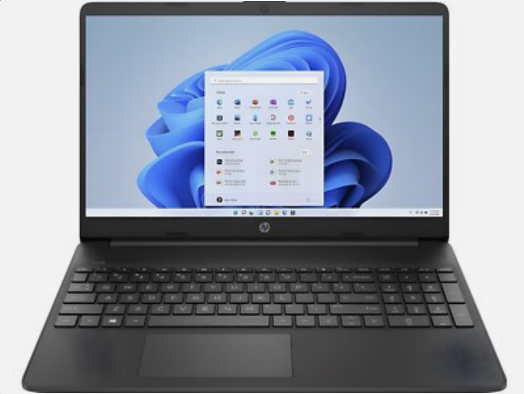 HP 15s-fq0004na 15.6" Full HD Laptop Intel Pentium Silver 4GB RAM 128GB SSD #B