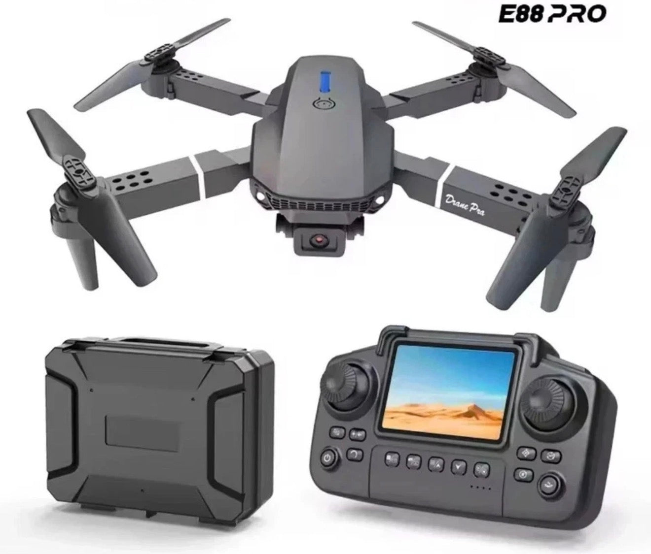 8K GPS Drone with Camera WiFi RC Quadcopter Brushless Auto Return Follow Me UK
