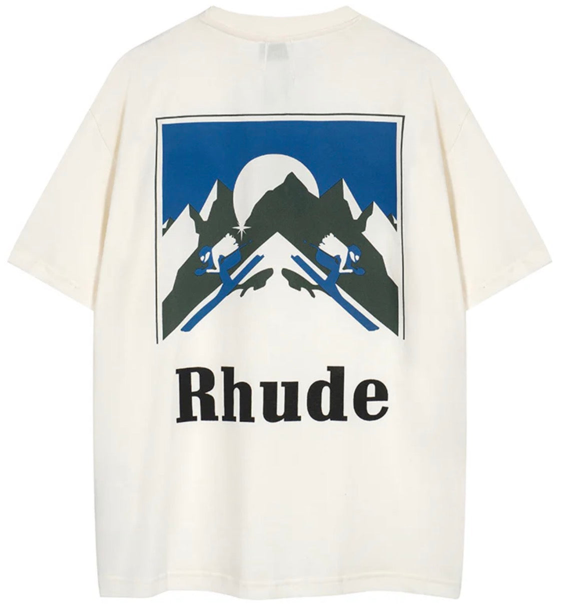 Rhude Beige T-Shirt - Small
