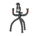 Joby GorillaPod Action Tripod – Rubber Grip, GoPro Mount, Adjustable Tilt, Black