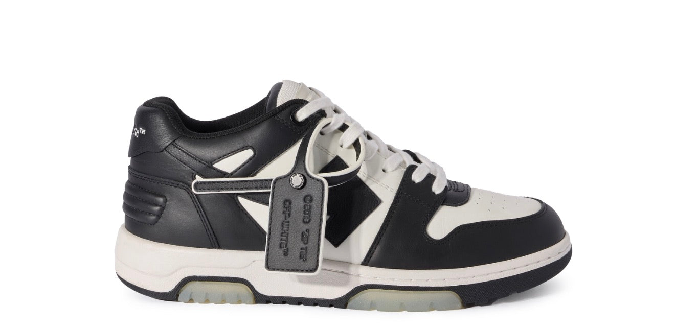 Off White Out Of Office Black and White trainers