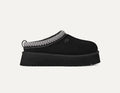 UGG Tazz II Women’s Platform Slipper Black Suede Warm