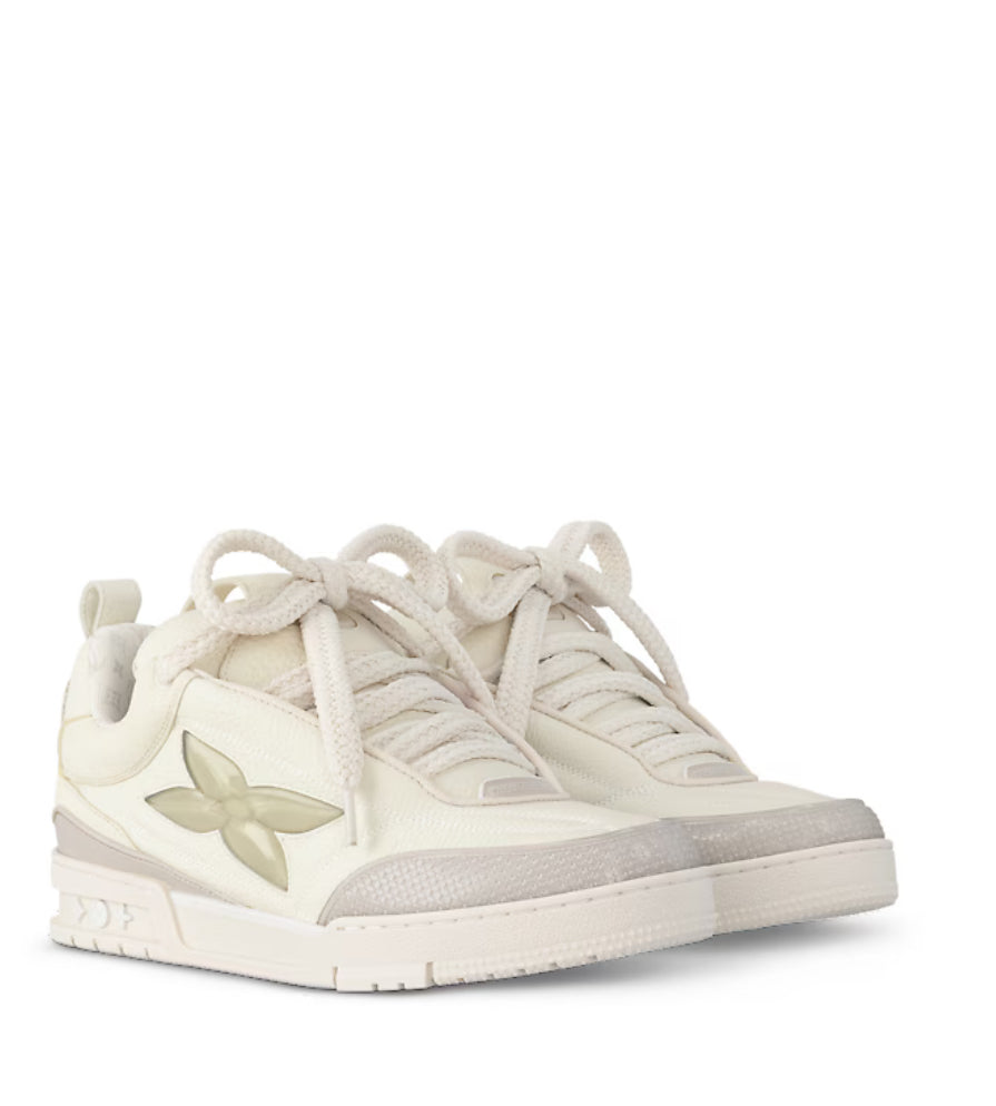 Louis Vuitton Men's LV Skate Low Trainers Cream☑️