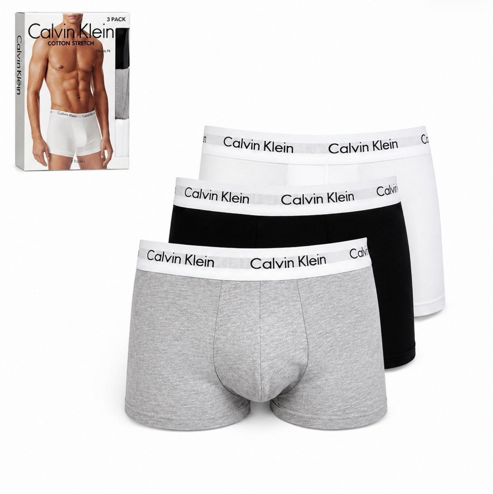 Calvin Klein CK Men’s Boxers - Assorted 3 pack 🏴