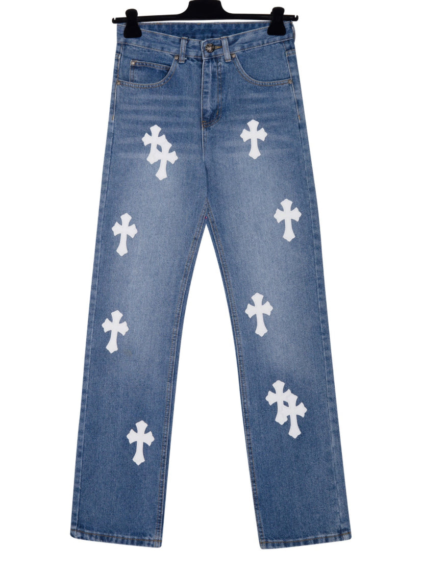 Chrome Hearts Flared Jeans