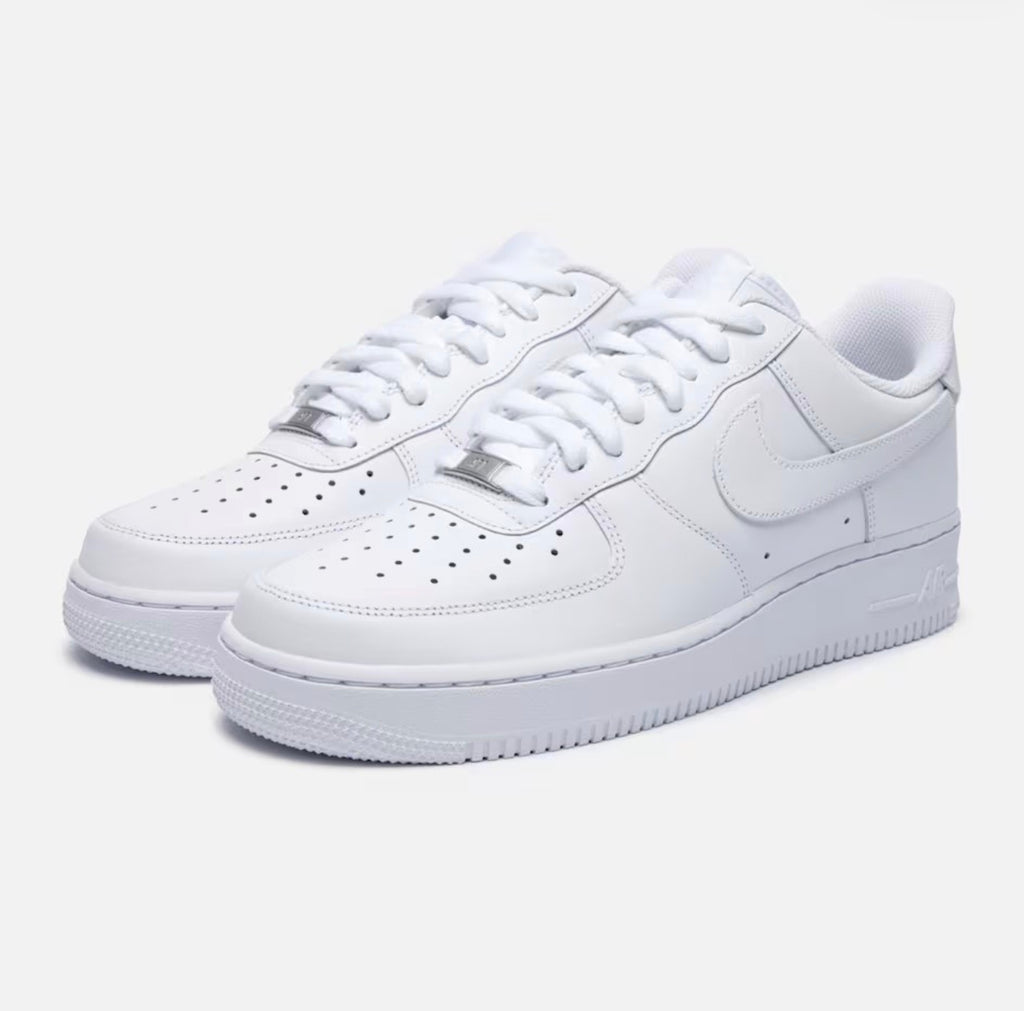 Nike Air Force 1 '07 Low Triple White New 🏴