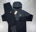 Nike Sphere Miler Therma Fit Tracksuit Zip Hoodie Joggers Pants Set - Black [S]