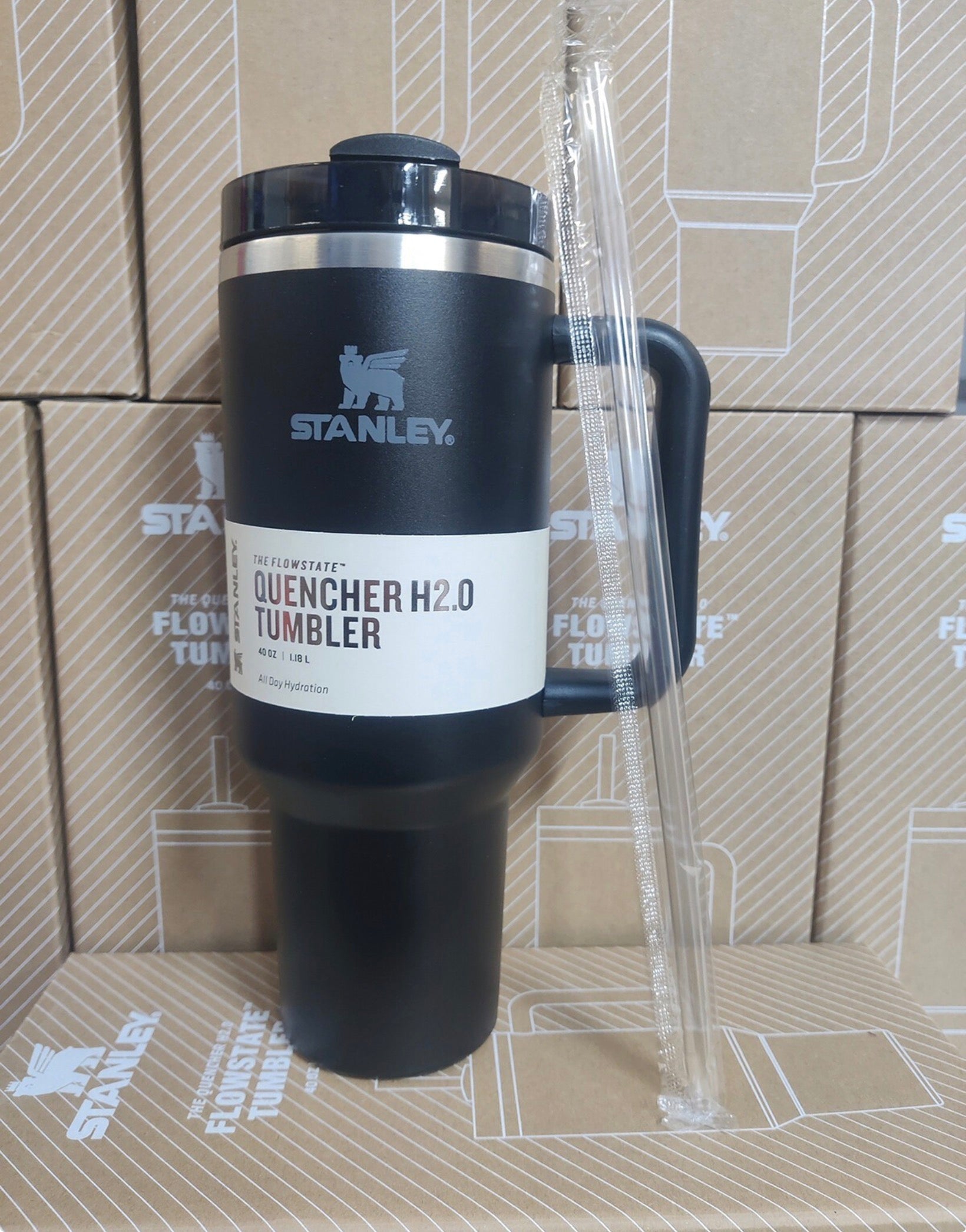 Stanley
Quencher Stainless Steel FlowState Tumbler, 1.18L 🏴☑️