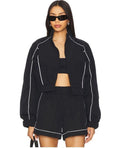 Alo yoga Motivate FULL ZIP TRACK JACKET