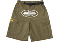 Corteiz Alcatraz Cargo Shorts - Medium