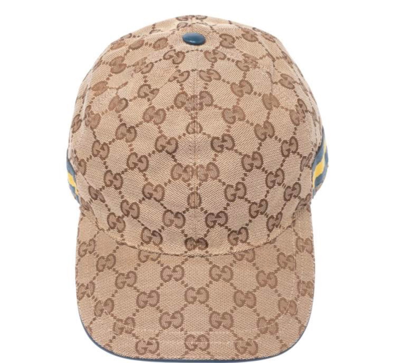 Gucci Beige GG Canvas Baseball Cap - Adjustable Back Strap
