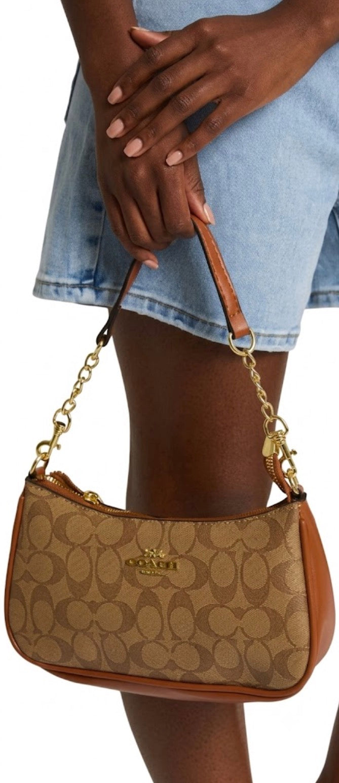 Coach Teri Shoulder Bag - Brown