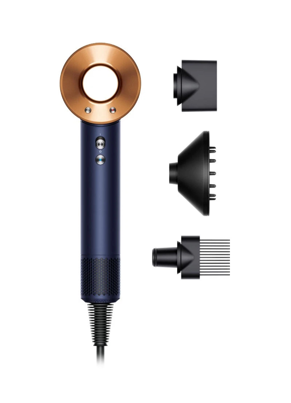 Dyson Supersonic™ hair dryer - Curl+Coily (Prussian blue/Rich copper)🏴