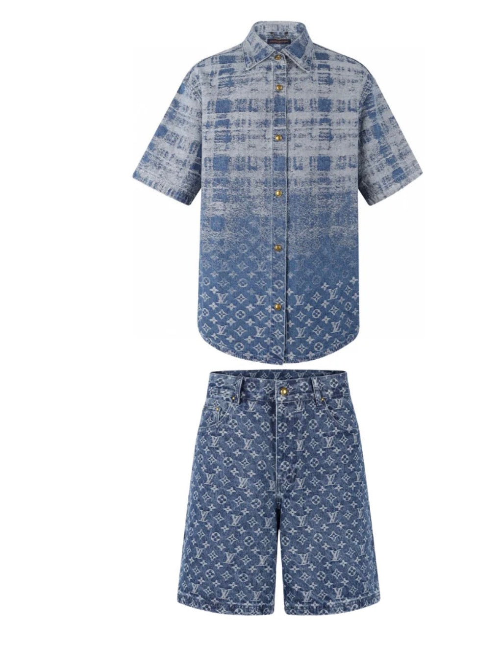 LV MONOGRAM SHORT SET