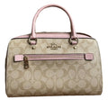 Coach Pink Mini Rowan Satchel Bag