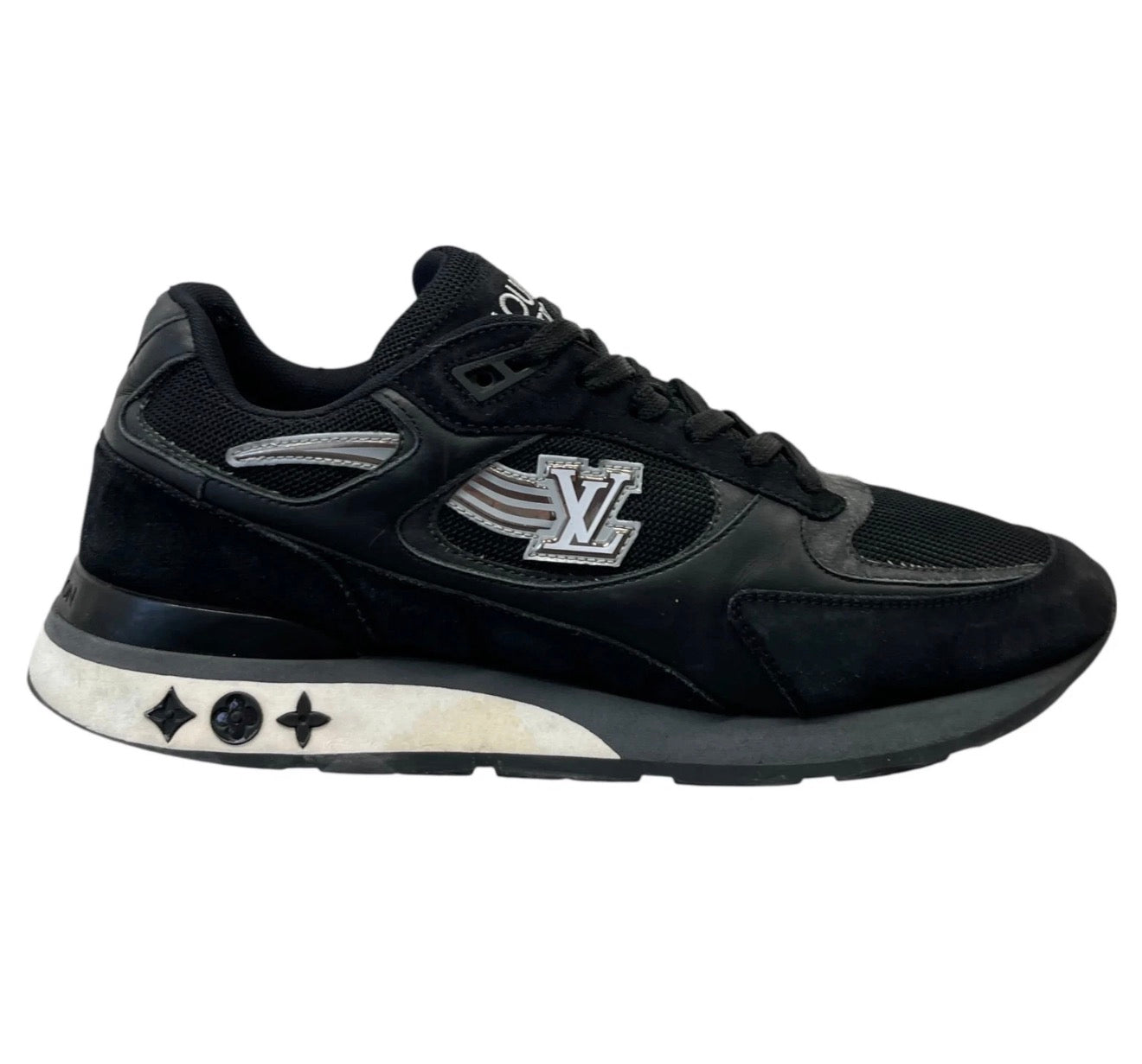 Louis Vuitton Men's Run Away Low Trainers Black -  Authenticity Guarantee