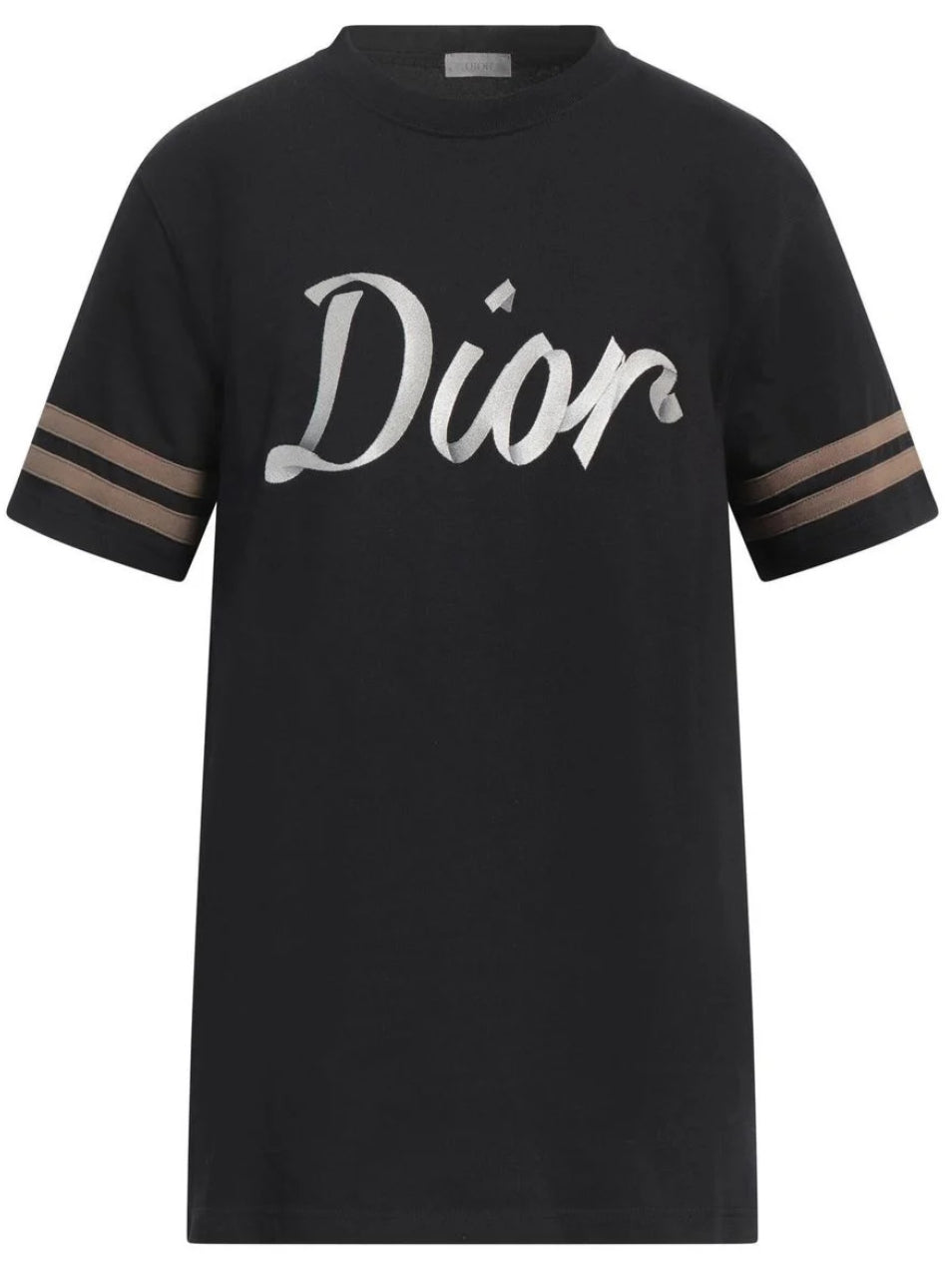 Dior ‘47’ Black T-Shirt - Medium®️