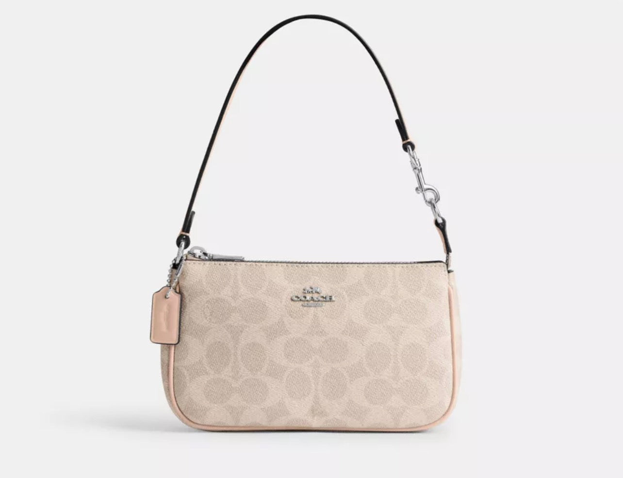 Coach Nolita 19 In Signature Canvas Sand/Taupe Bag