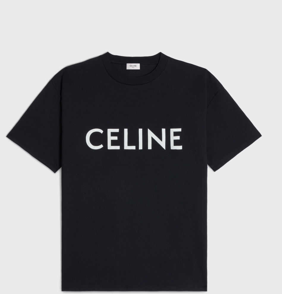 Celine Mens Black Tshirt