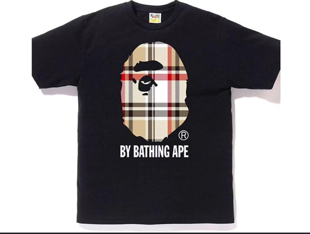 Bape x Burberry ‘ By Bathing Ape’ Tee - Medium