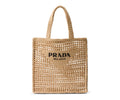 Prada Crochet Tote Bag - Beige