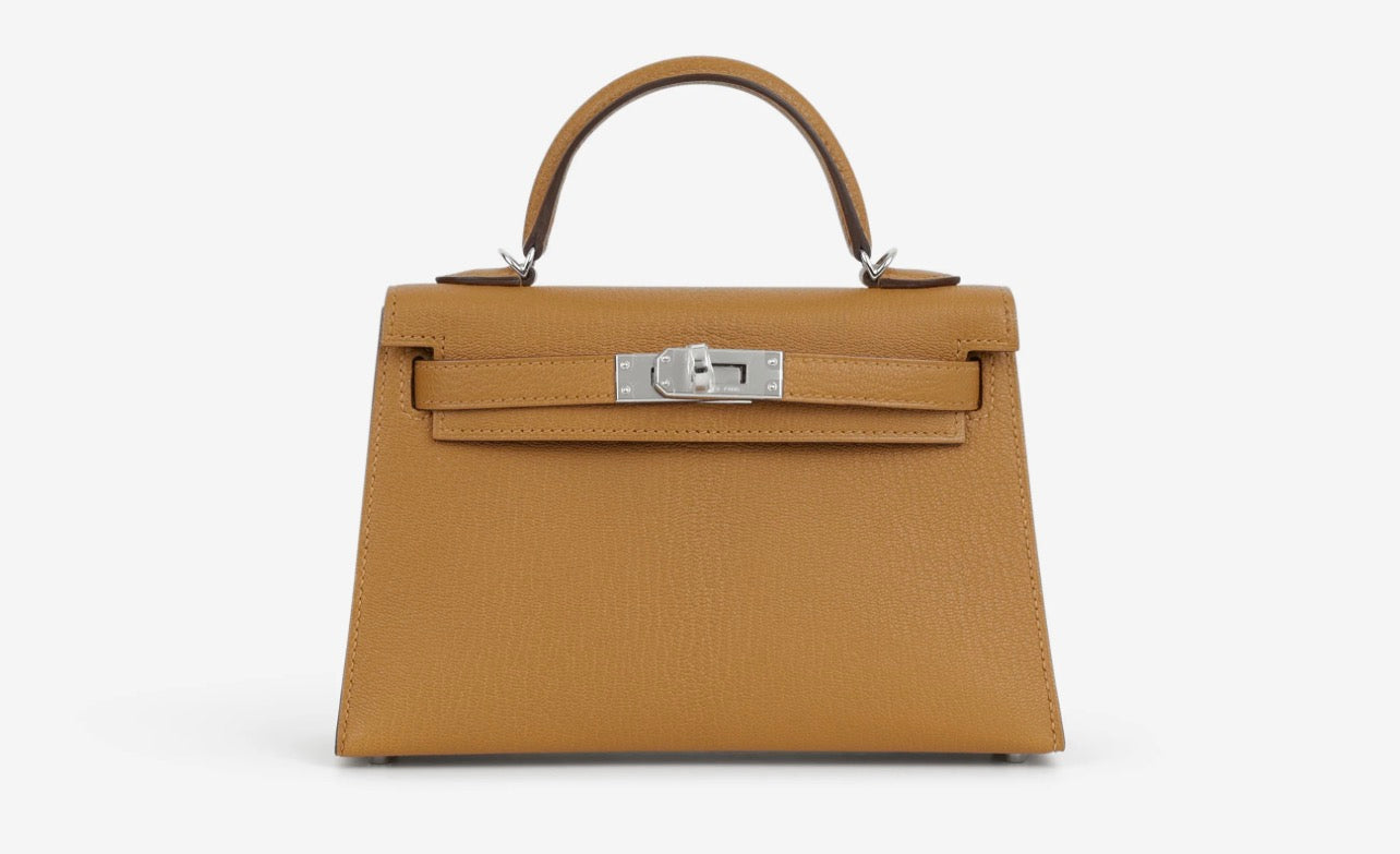 Hermes Orange Mini Kelly Bag