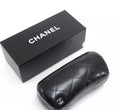 CHANEL Sunglasses Black Gold Square Big Frame Frame Logo 5419 62 12-147 Italy