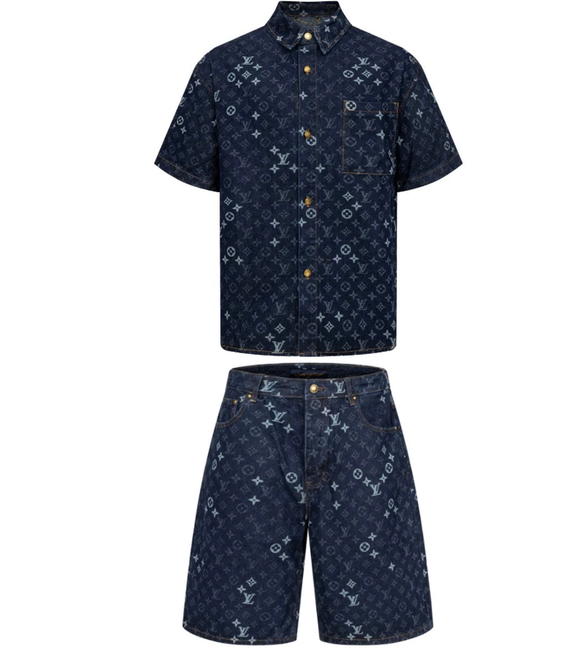 LV MONOGRAM SHORT SET