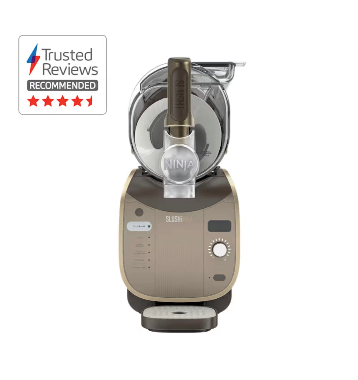 Ninja SLUSHi MAX Frozen Drink Maker - Mocha FS605UKBR 🔌