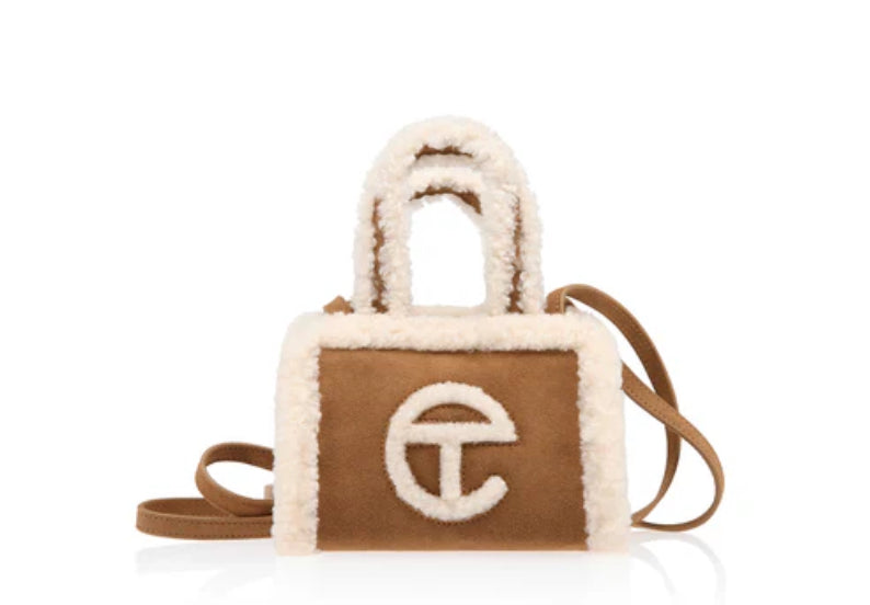 Small Telfar x Ugg Shopping Bag - Chestnut ®️