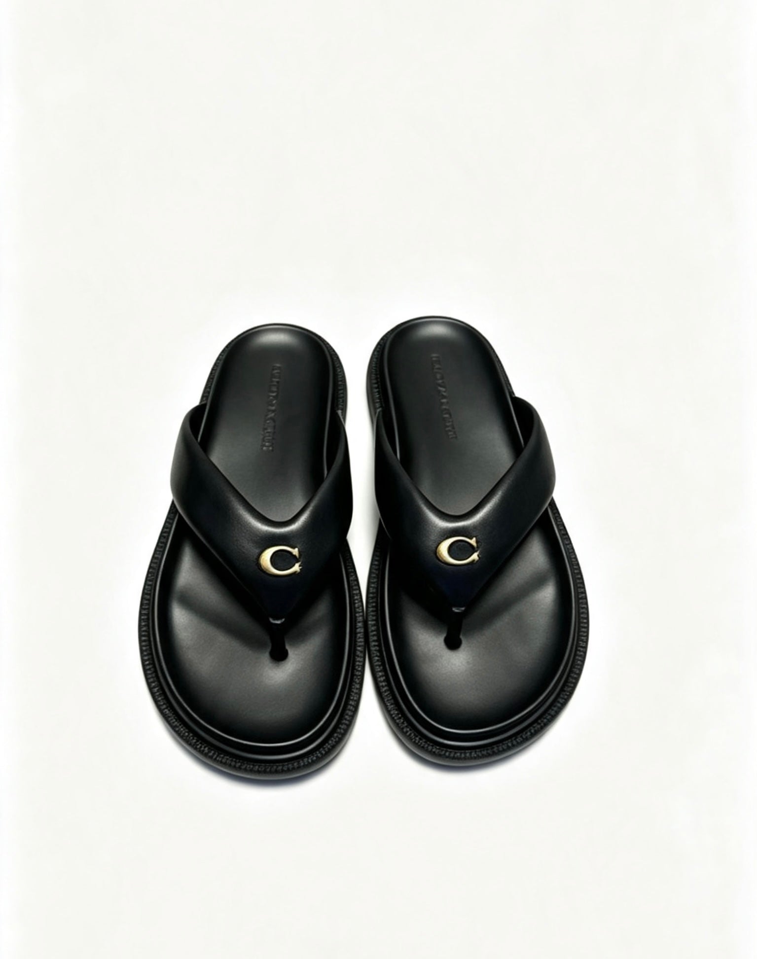 Coach Brynn Flip Flops Size- 3