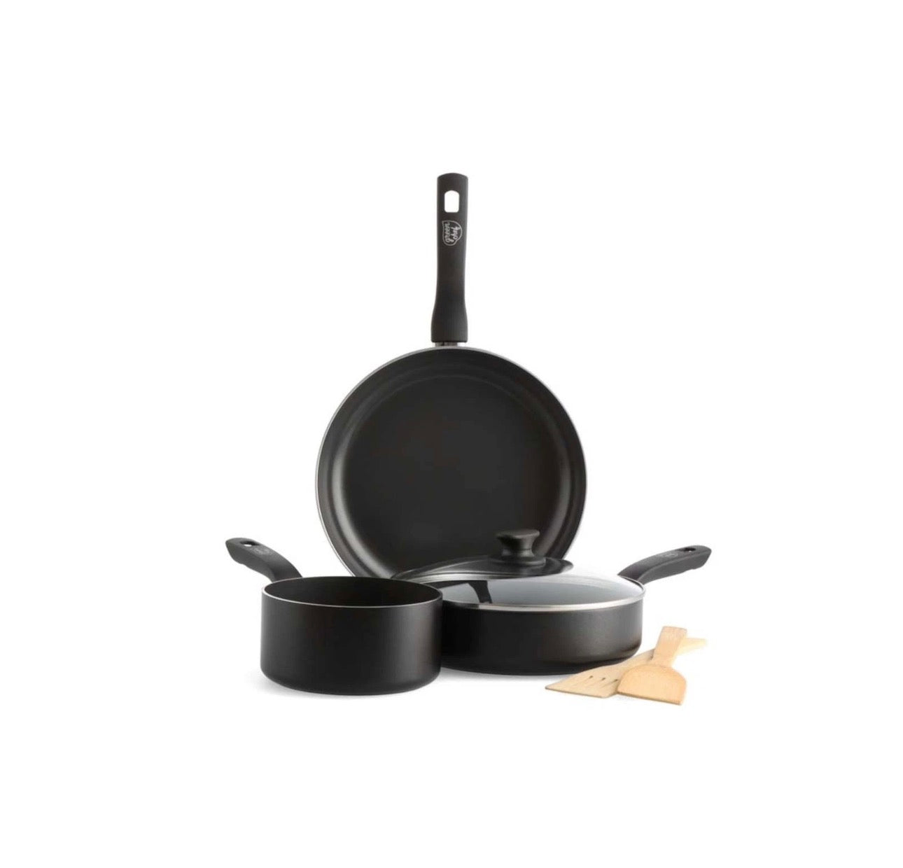 GreenChef Pan and Utensil Set Ceramic Non-Stick PFAS-Free Induction Saucepan