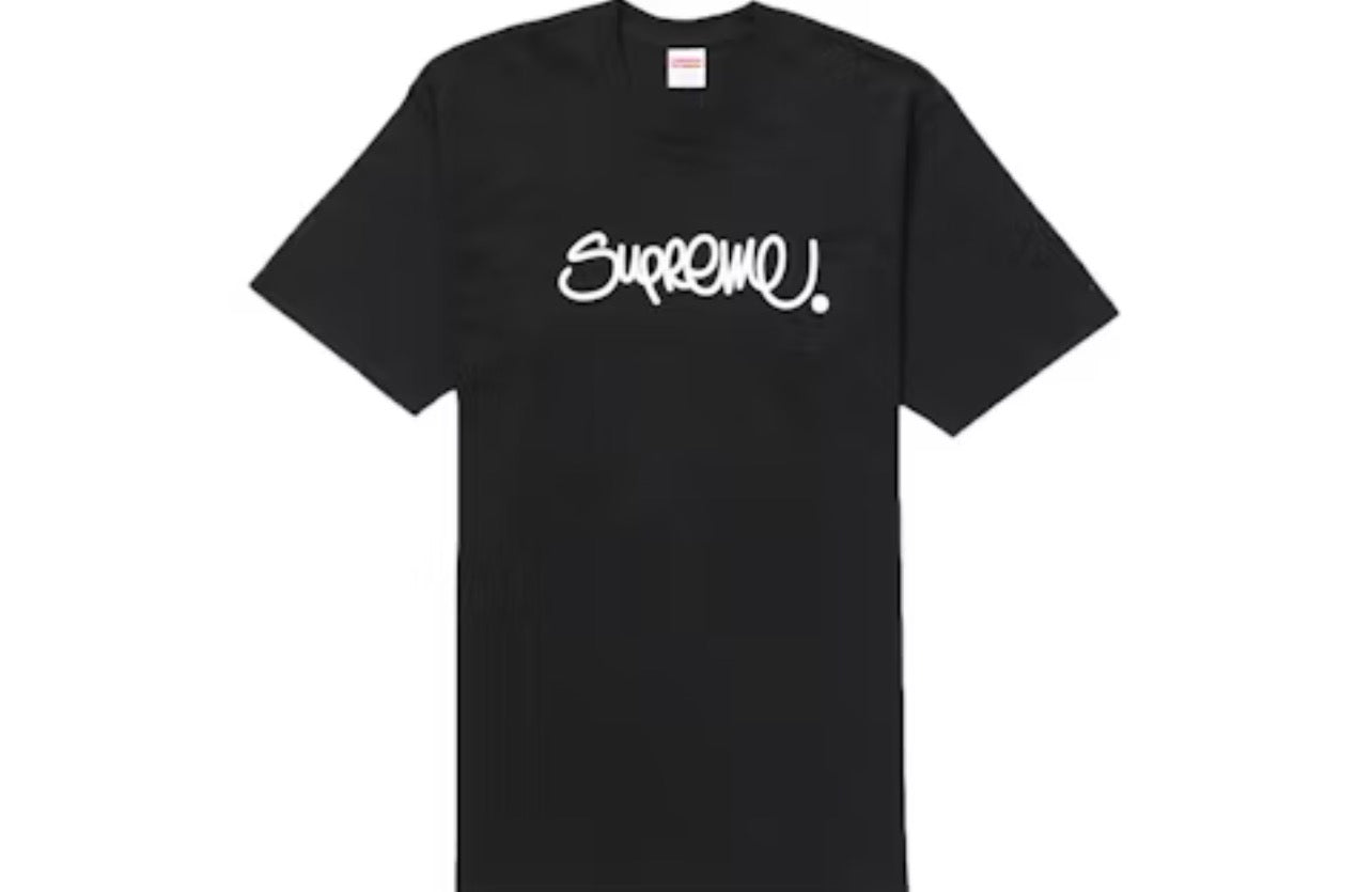 Supreme Black T-Shirt - Medium
