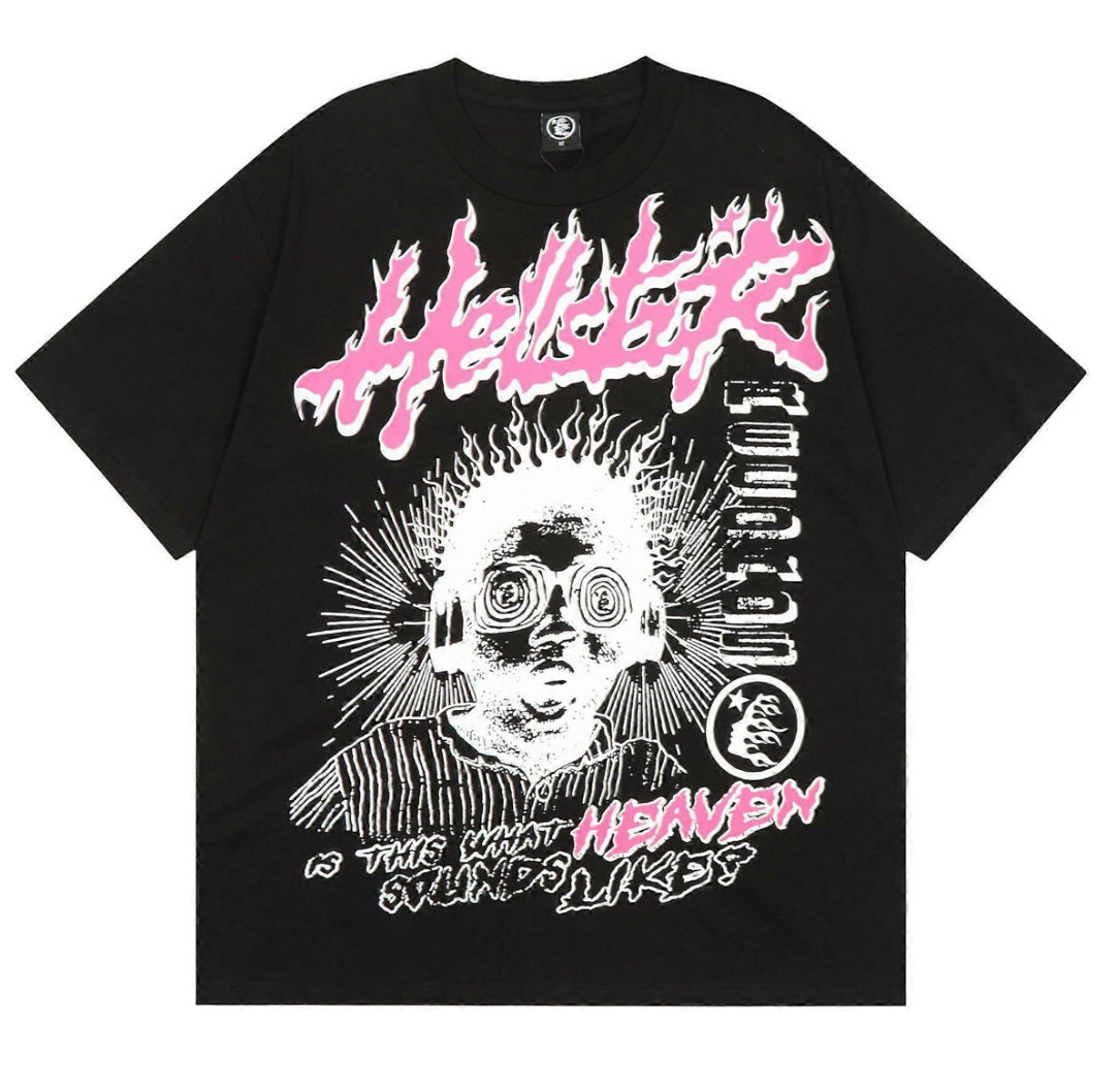 Hellstar Records Black T-Shirt - Medium®️