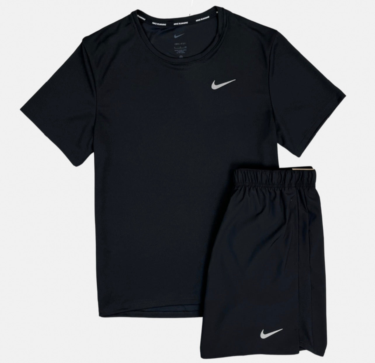 Nike Miller 2 Piece Short Set Black - Medium