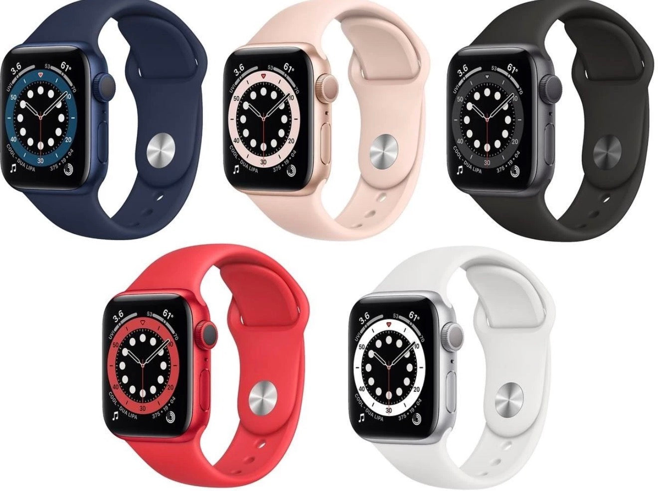 Apple Watch Series 6 Smartwatch - Various Colours - 40&44mm