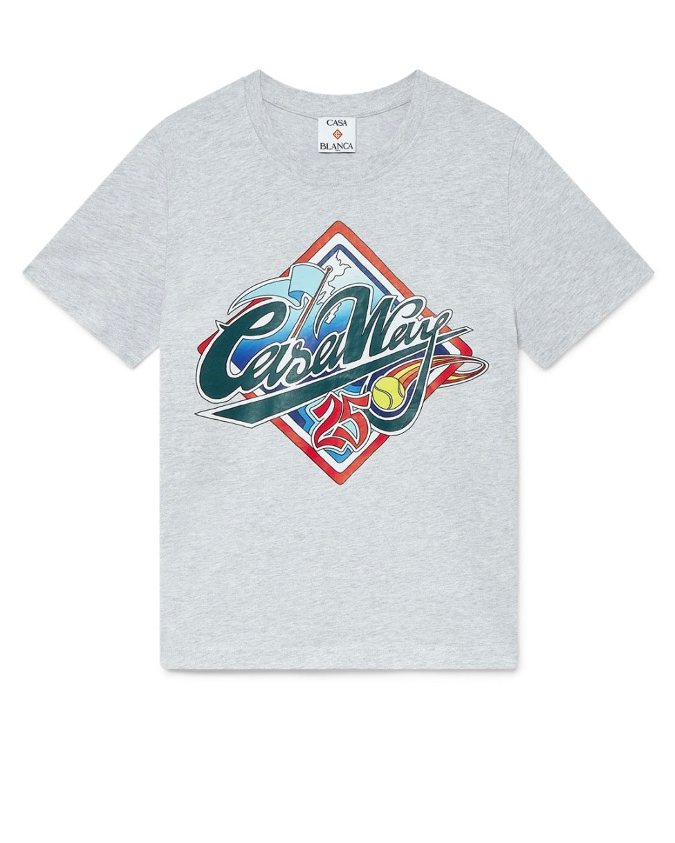 Casablanca Grey T-Shirt - Small
