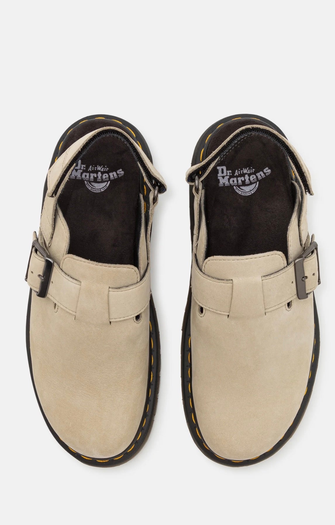 Dr.Martens Carlson Mule Beige Suede
