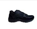 Triple Black Chanel CC Runners